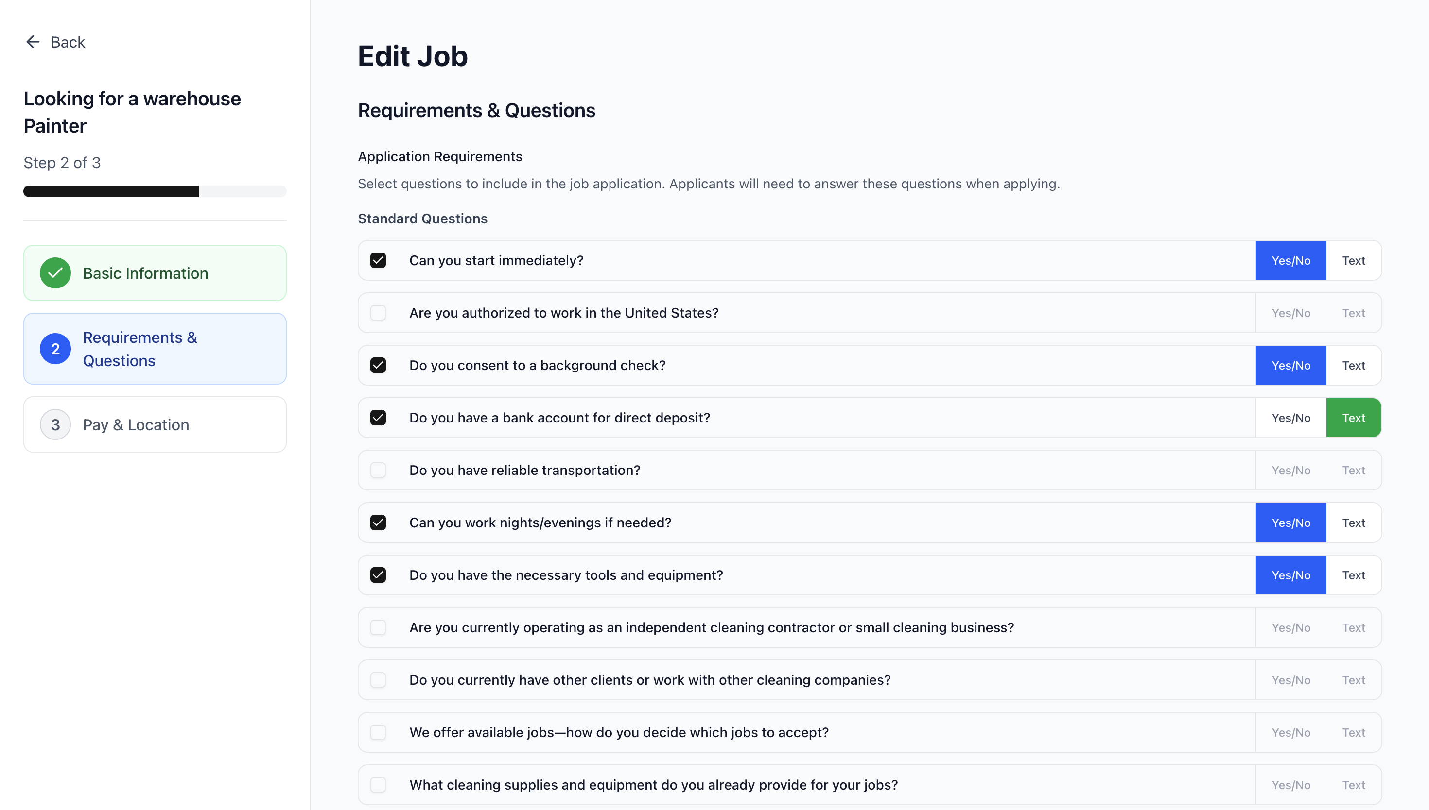 Post jobs in minutes